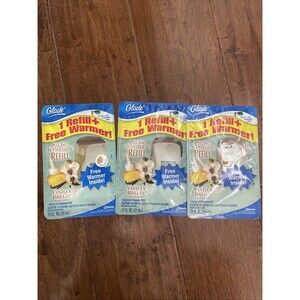 3 Boxes Glade Plug Ins Scented Oil Vanilla Breeze Refills +Warmers New